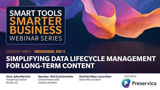 Simplifying Data Lifecycle Management for Longterm Content [upl. by Hsirahc266]