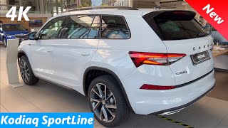 Škoda Kodiaq SportLine 2022  FULL Review in 4K  Exterior  Interior Facelift 15 TSI  150 HP [upl. by Vandervelde]