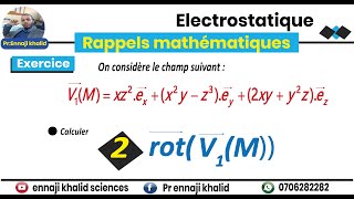 Rotationnel dun champ vecteur rotVM [upl. by Lantha610]