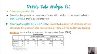 Poisson and Negative binomial regression overdispersion [upl. by Winchell]