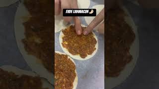 Evde lahmacun lahmacun lahmacuntarifi pratiktarifler keşfetteyiz [upl. by Atilrahc]