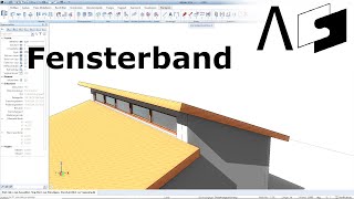 Fensterband am versetzten Pultdach [upl. by Dorothy]