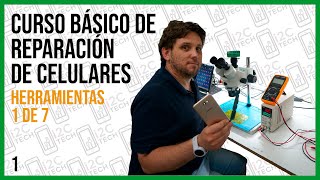 1 CURSO DE REPARACION DE CELULARES ¿Qué HERRAMIENTAS necesito para empezar a reparar celulares 📱 [upl. by Anitram]