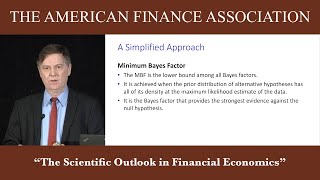 2017 AFA Presidential Address The Scientific Outlook in Financial Economics [upl. by Elset323]