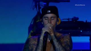 Justin Bieber  quot2 Muchquot live at Rock in Rio 2022 Justice World Tour Rio de Janeiro [upl. by Noffets781]