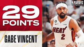 Gabe Vincent Drops Playoff CareerHigh 29 PTS  May 21 2023 [upl. by Schramke]