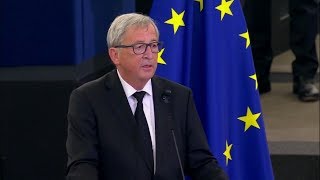 JeanClaude Juncker quotMit Helmut Kohl verlässt uns ein Nachkriegsgigantquot [upl. by Nlycaj]