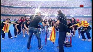 FCBarcelona  Celebració Champions 2011  Camp Nou 13 [upl. by Dirraj999]