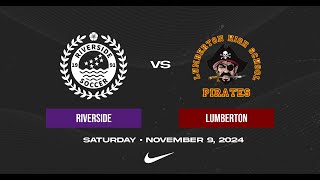 Riverside Mens Soccer vs Lumberton 11924 [upl. by Theona]