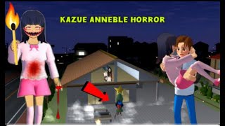 Kazue Anneble Horror Appeared at House s  Sakura School Simulator Horror Drama story [upl. by Kind]