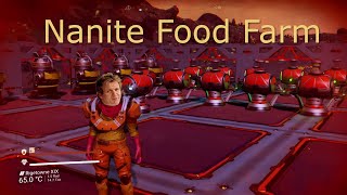 No Mans Sky Guides  How to farm nanites using food designed by Bosk0001 [upl. by Gratiana]