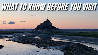 Mont SaintMichel  Everything You Need To Know Before You Go [upl. by Ardnnek]