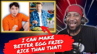 Uncle Roger HATE Jamie Oliver Egg Fried Rice Reaction [upl. by Ermeena17]