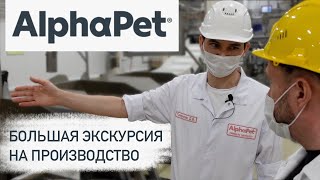 Как делают сухой корм для кошек и собак  AlphaPet современный российский производитель корма [upl. by Maxy]