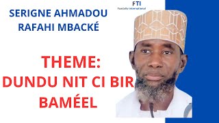 imame Rafahi Mbacké  Dundu nite ci bir baméel [upl. by Drahsar]