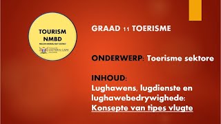 Graad 11 Toerisme  Konsepte van tipes vlugte [upl. by Etteyafal179]