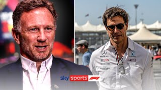 quotIm sure hes plottingquot 😏  Horner on Toto Wolff and Mercedes fightback [upl. by Haldane999]