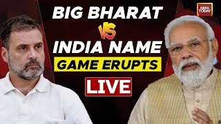 Live News  India To Be Called Republic of Bharat  Special Parliament Session  Breaking News [upl. by Edak]