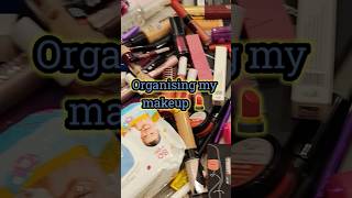 Organising my makeup Makeup collection love radhakishna makeupmahadev trending [upl. by Gibert]