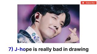 TOP 10 FACTS ABOUT BTS JHOPE JUNG HOSEOK  BTS and KPOP facts [upl. by Airdnalahs]