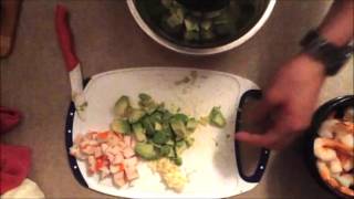 Cuisine 3s Recette Salade Fruits de Mer [upl. by Courcy370]