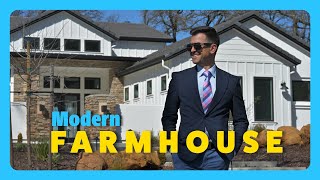 Auburn California Modern Farmhouse  New Construction [upl. by Sirovaj202]