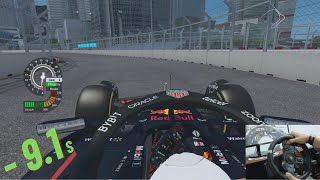 RB 19 vs Formula E  Eprix Hong Kong  Assetto Corsa [upl. by Akirehc]