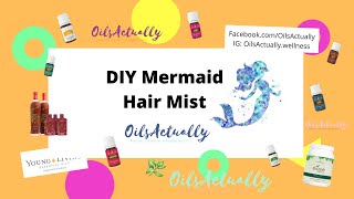 DIY Mermaid Hair Mist with Coach Hayley [upl. by Aynam531]