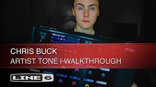 Line 6  Helix  Chris Buck  Artist Tone Walkthrough [upl. by Asilehs]