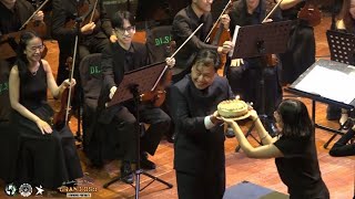 LYO Surprises their Conductor and Plays Happy Birthday  Grandioso Symphonic Portraits [upl. by Adur396]