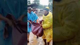 wayanad tragedy landslide Rescue operations [upl. by Fredenburg30]