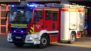 quotNEUERquot LÖSCHZUG  Feuerwehr LEICHLINGEN  Einsatzfahrten Feuerwehr amp Polizei am Löschzug 1 [upl. by Veradia]