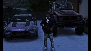 Life Of A Trapper Ep 104 Brabus amp Black Series GTA 5 MODS [upl. by Glynn]