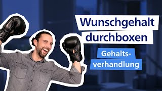 GEHALTSVERHANDLUNG 💰 5 Punkte zum Wunschgehalt 🚀 I Traumjob [upl. by Annairam143]