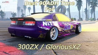 Best Tune for The 300zx  Gloriousxz 90ADH Car X Drift Racing [upl. by Einnos]