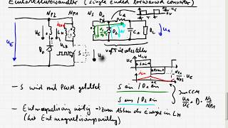 LE46g DCDC Wandler  Eintaktflusswandler  Schaltung  Funktion [upl. by Asoral]