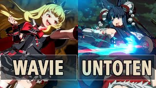 GBVSR🔥Wavie Cagliostro Vs Untoten Yuel🔥 High Level Gameplay [upl. by Anderea469]