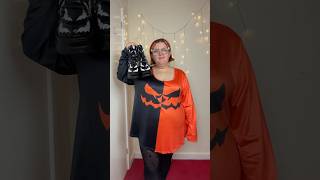 plus size spooky outfit idea 🎃 shorts plussize outfit [upl. by Mcculloch371]