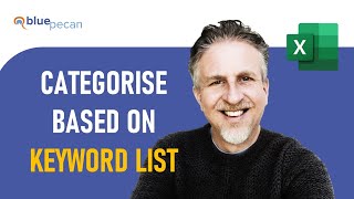 Assign Categories Based on Keywords in Excel  Check if Cell Contains Text From List [upl. by Inotna681]