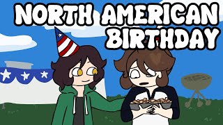 North American Birthdays Animation [upl. by Aed]