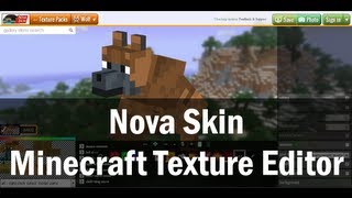 Tutorial  Nova Skin Texture Pack Editor wolf skin [upl. by Yelsiap]