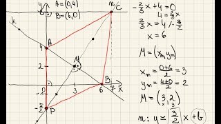 Powtórka do matury  geometria analityczna za 5 pkt [upl. by Ardnaiek593]