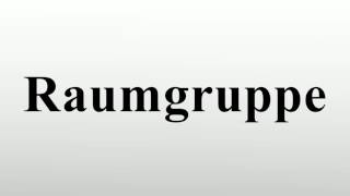 Raumgruppe [upl. by Merkle]