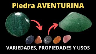 💎 Piedra Aventurina  Propiedades  Colores Variedades y Usos [upl. by Alarice]