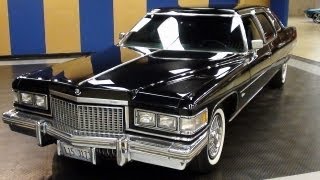 1975 Cadillac Fleetwood Limousine 500 V8 [upl. by Rednasxela]