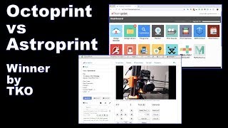 Astroprint vs Octoprint Video [upl. by Rickey]