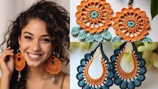 Crochet Earrings Ideas That Will Blow Your Mind [upl. by Alene183]