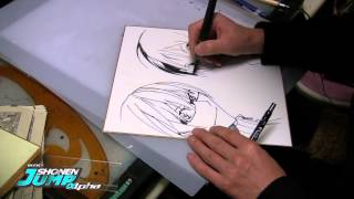 BAKUMAN Takeshi Obata OFFICIAL Creator Sketch Video by SHONEN JUMP Alpha [upl. by Glenda]