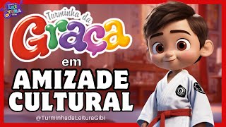 Turminha da Graça em AMIZADE CULTURAL I Turminha da Leitura Gibi [upl. by Sebastiano]