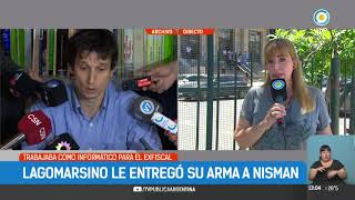 Lagomarsino declara en la causa Nisman  TPANoticias [upl. by Wie]